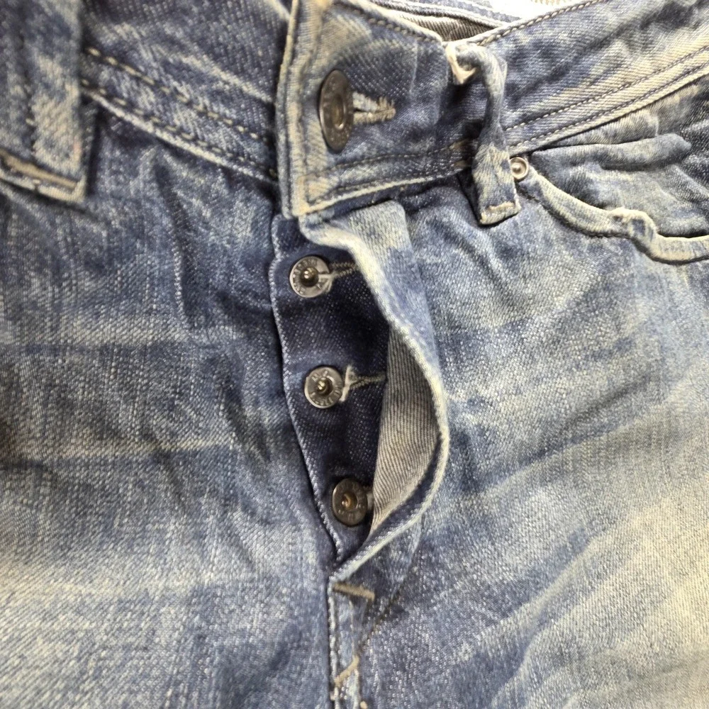 Diesel Jeans Mens 30x32 Blue Darron Regular Slim Tapered Button Fly 008B9